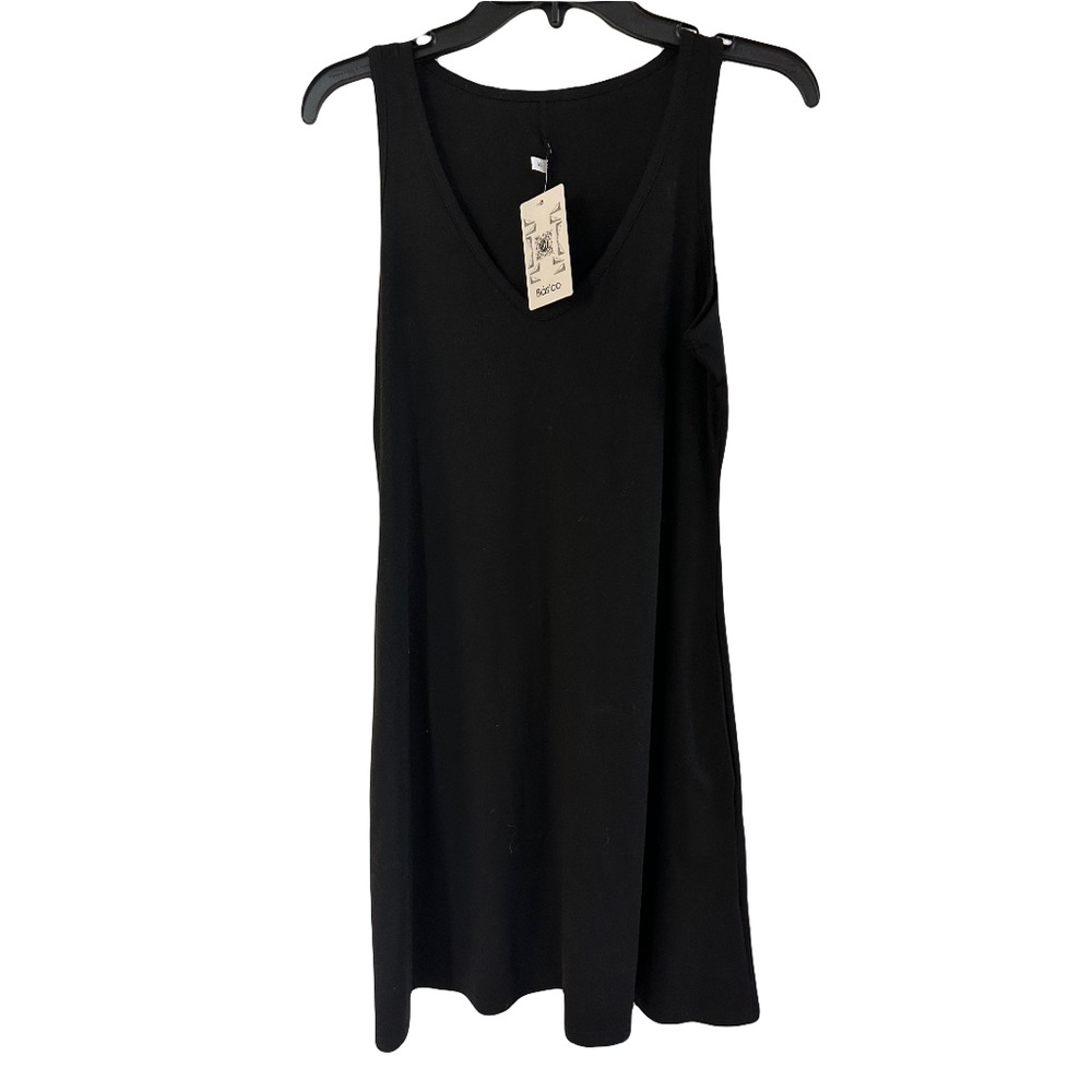 Basics Black Swing Dress- Sz Small